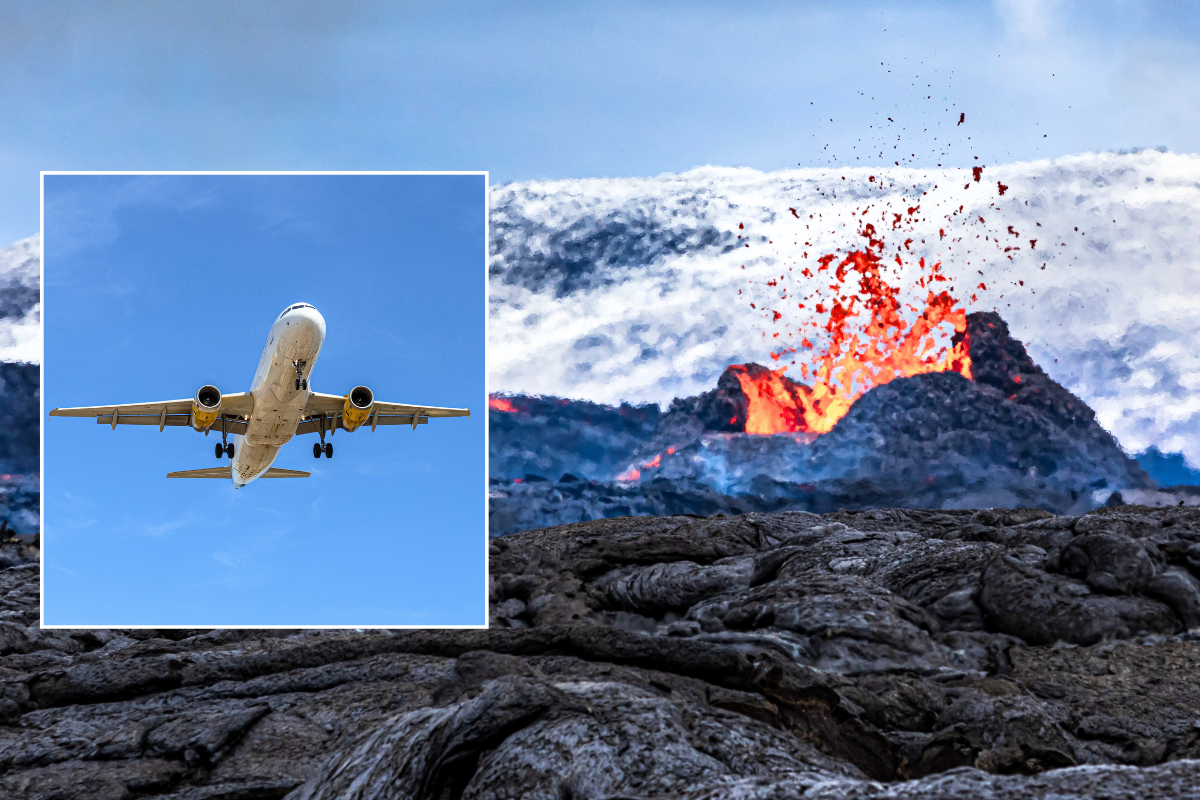 Iceland flights volcano