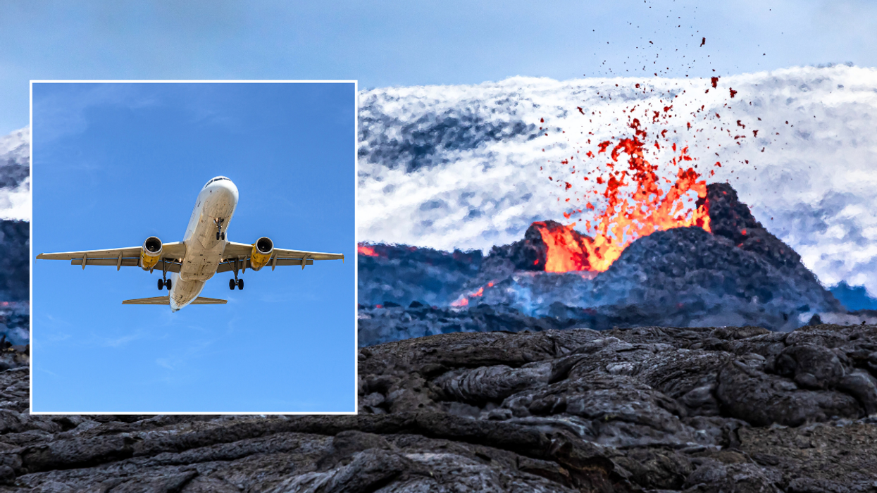 Iceland flights volcano