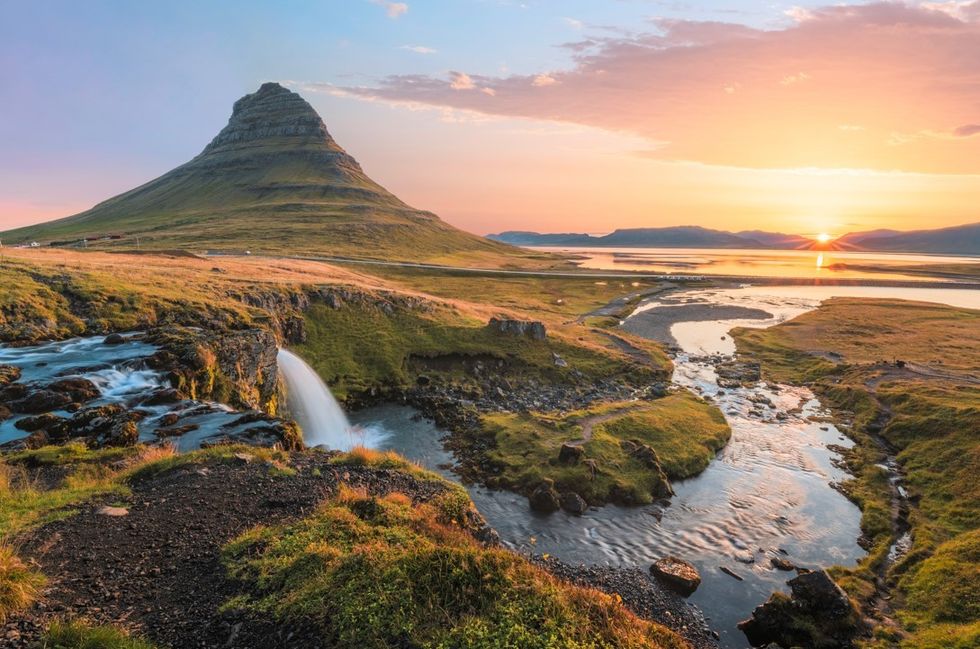Iceland mountains