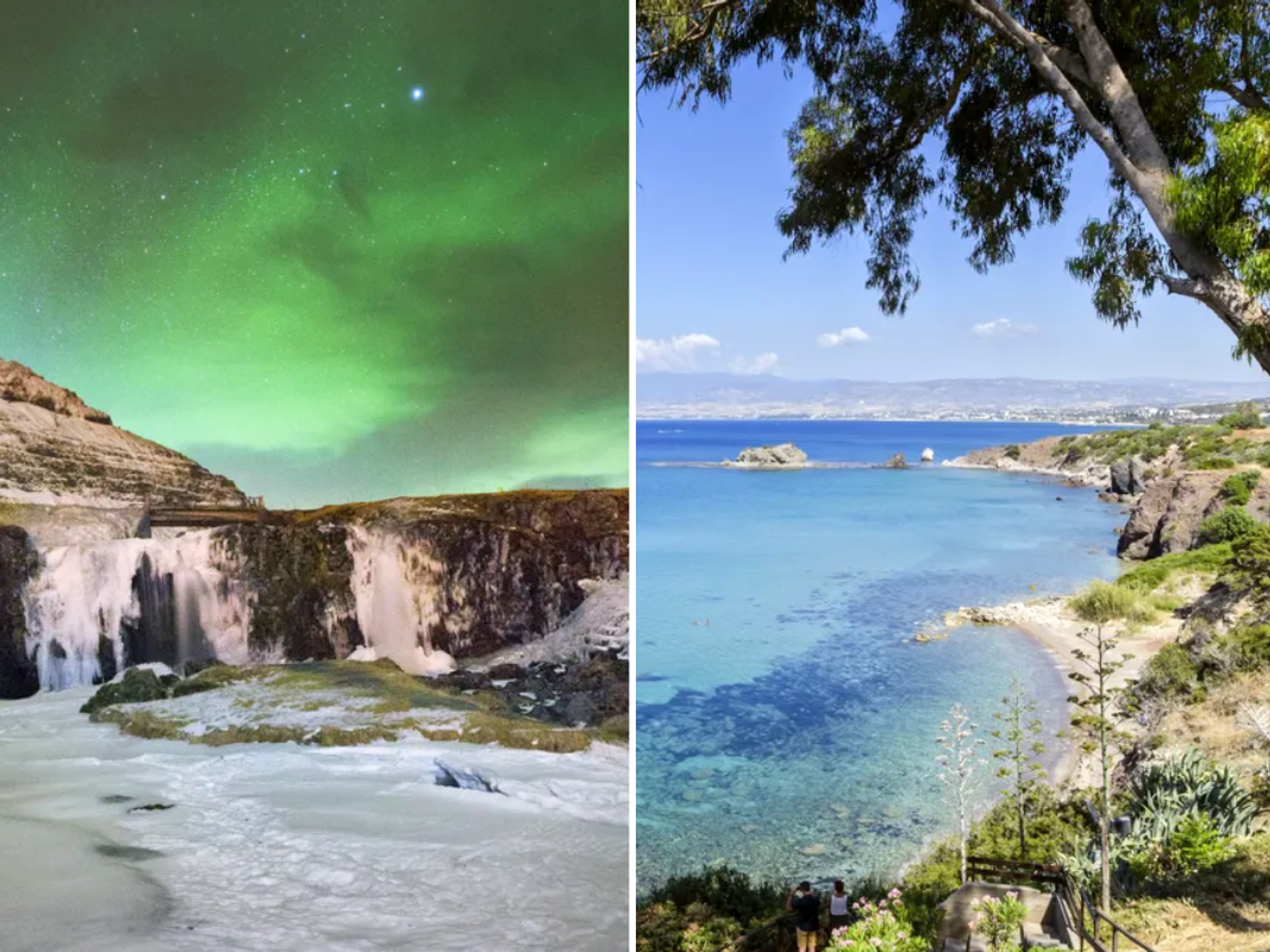 Iceland Northern Lights Reykjavik / Paphos Cyprus