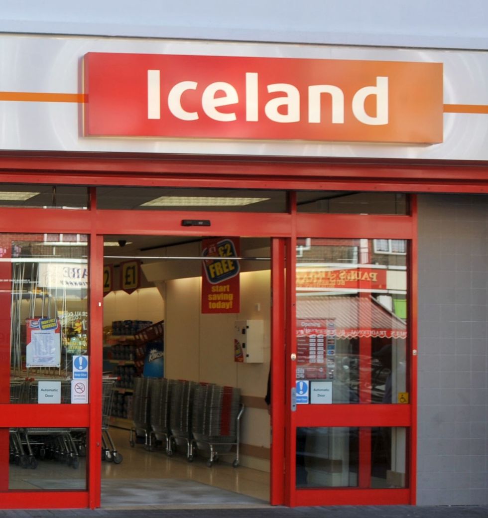 Iceland outside store