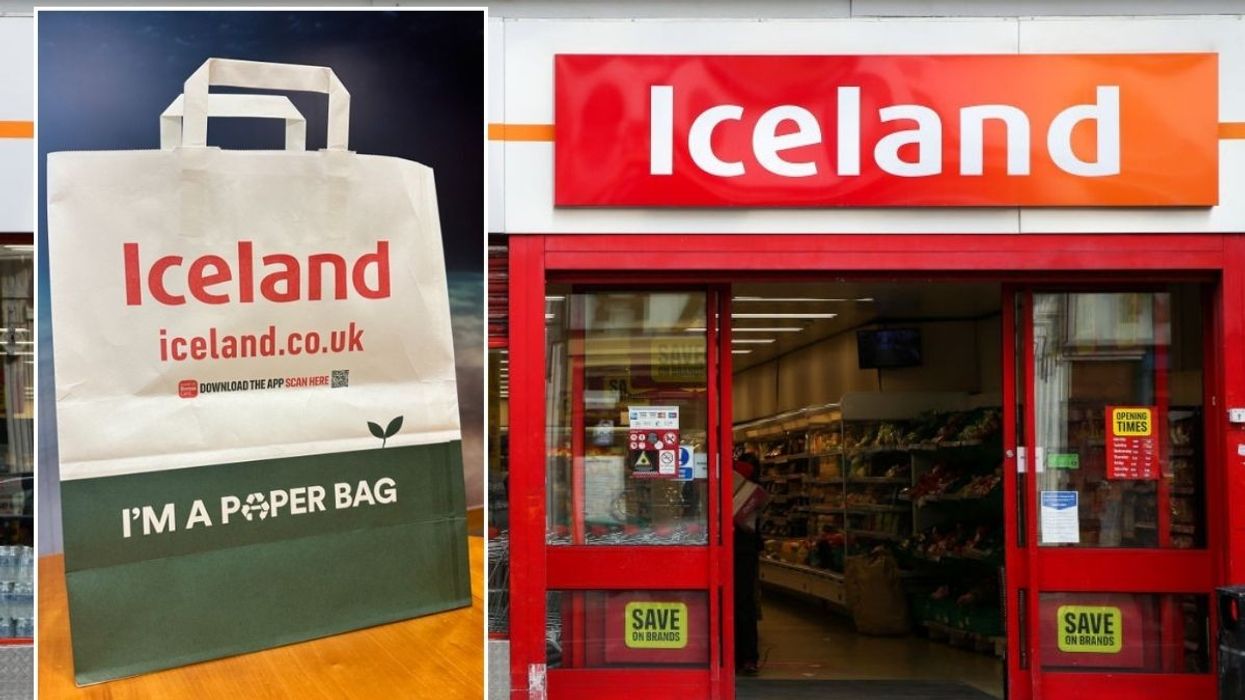 Iceland paper carrier bag / Iceland