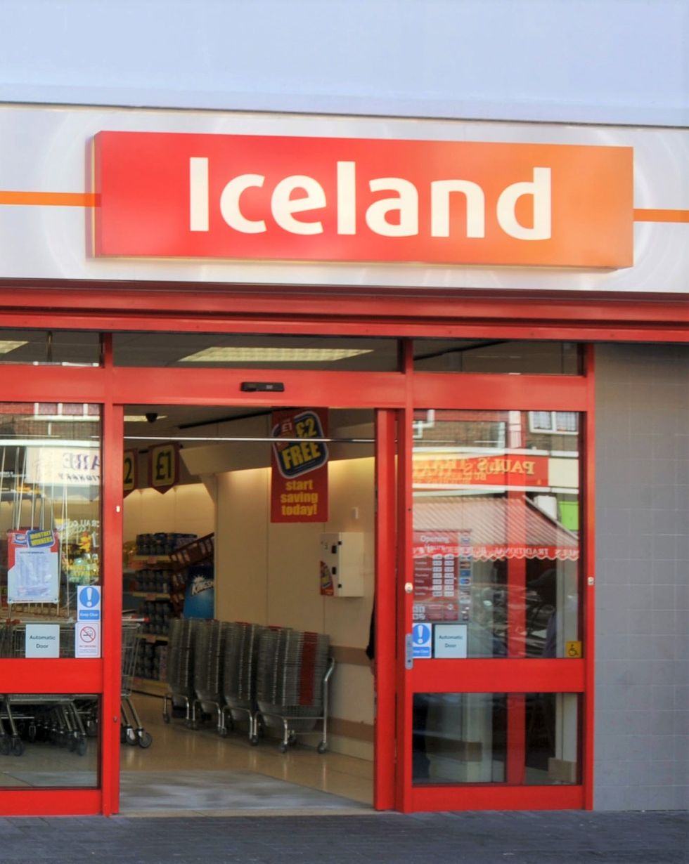 Iceland store front