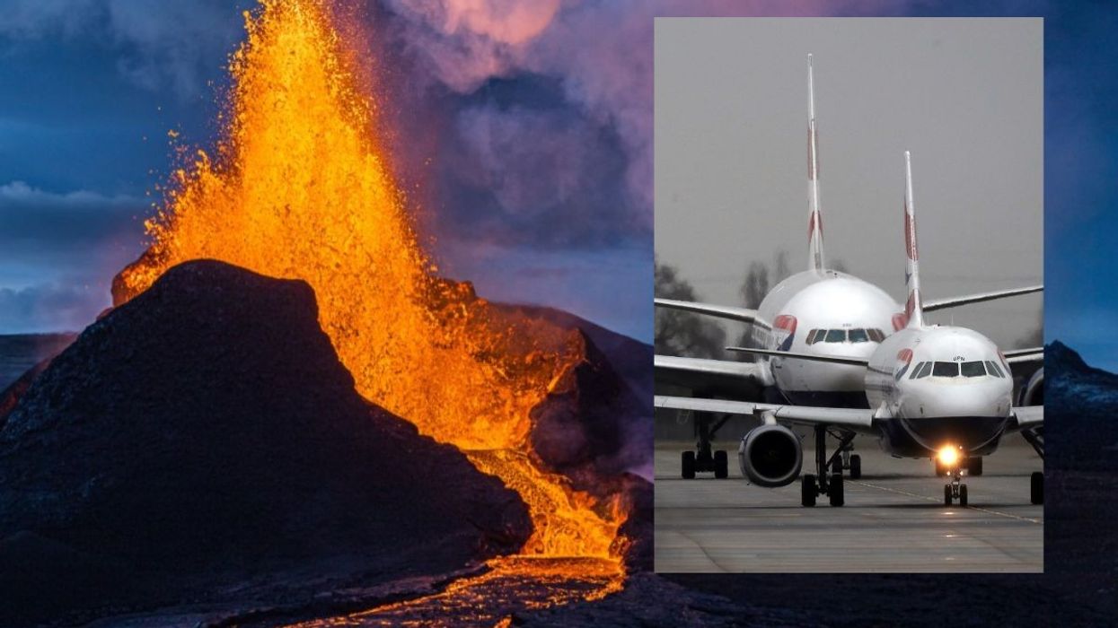 Iceland travel volcano