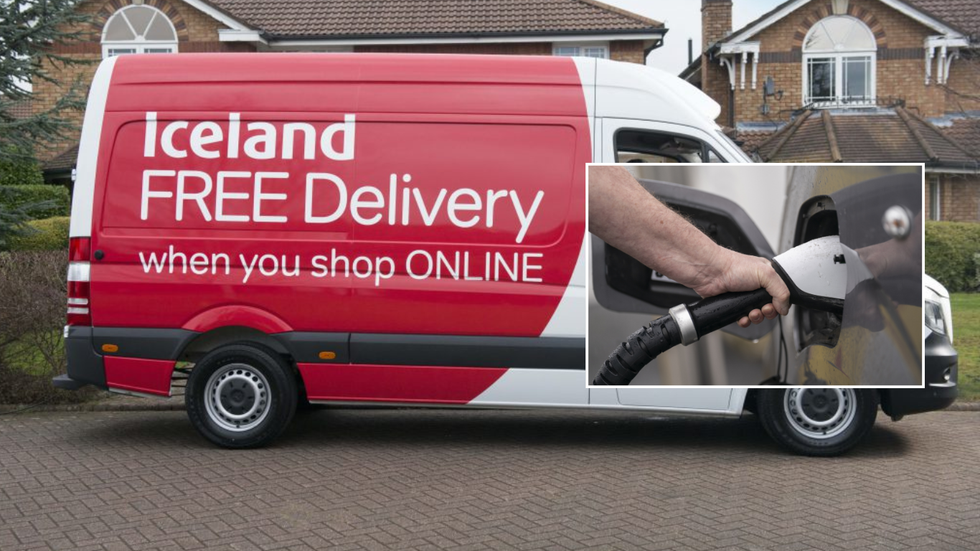 Iceland van and electric car charger