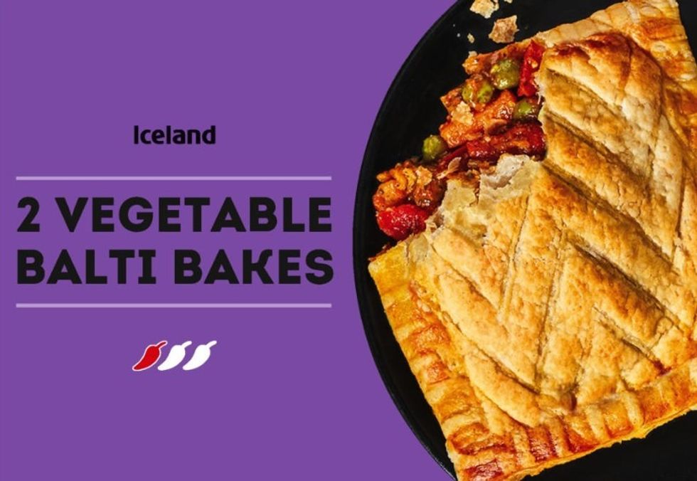 Iceland Vegetable Balti Bakes