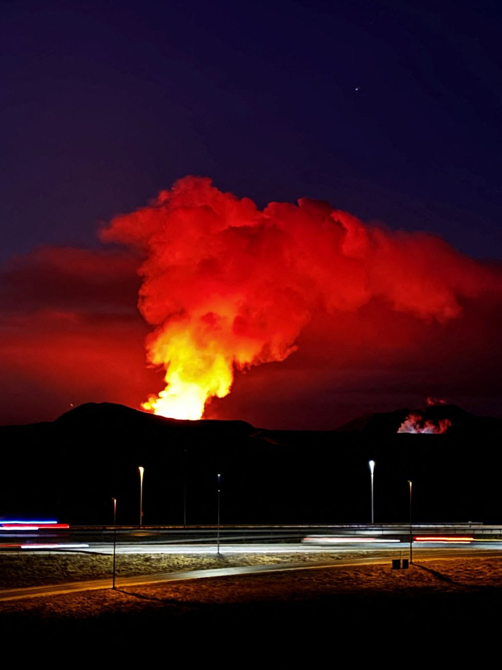 Iceland volcano eruption