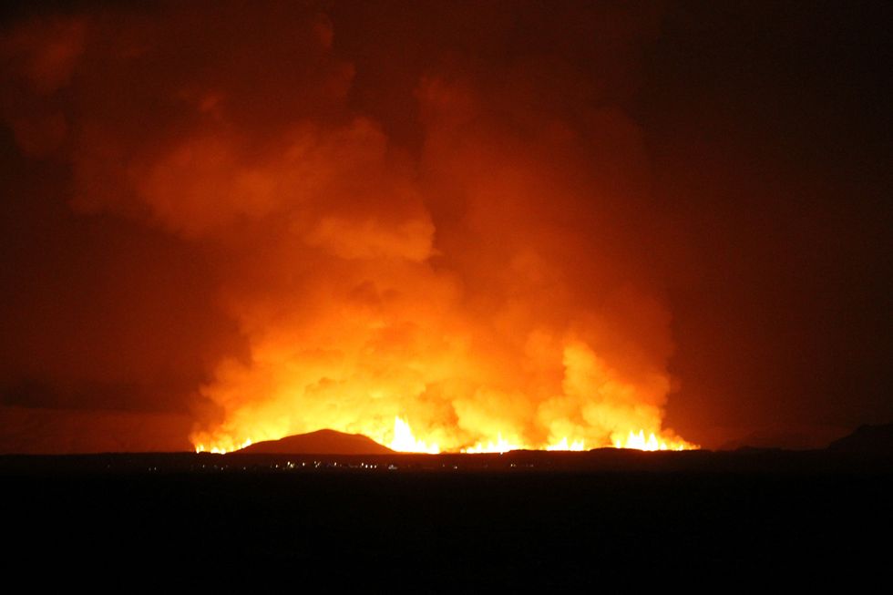 Iceland volcano