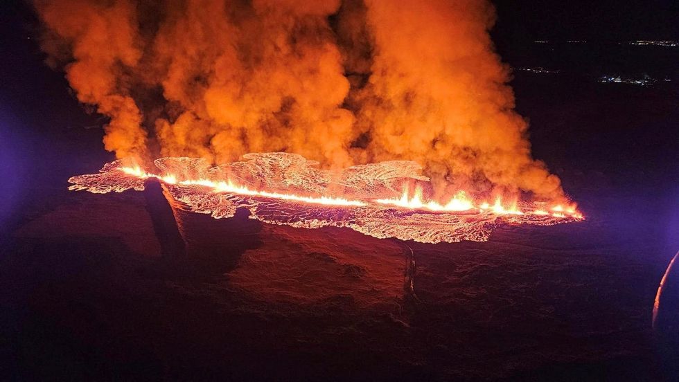 Iceland volcano