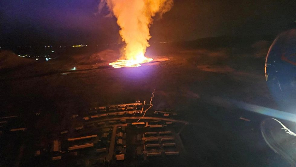 Iceland volcano