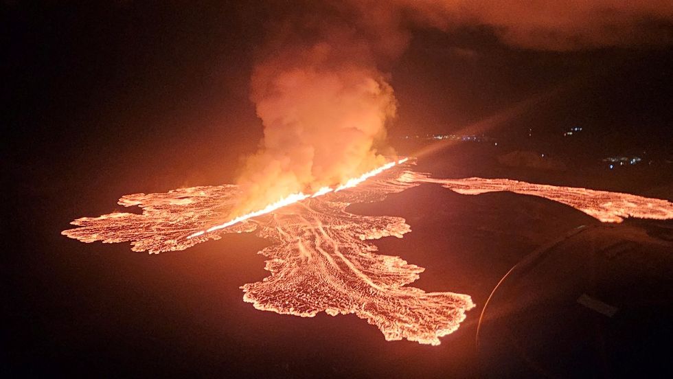 Iceland volcano