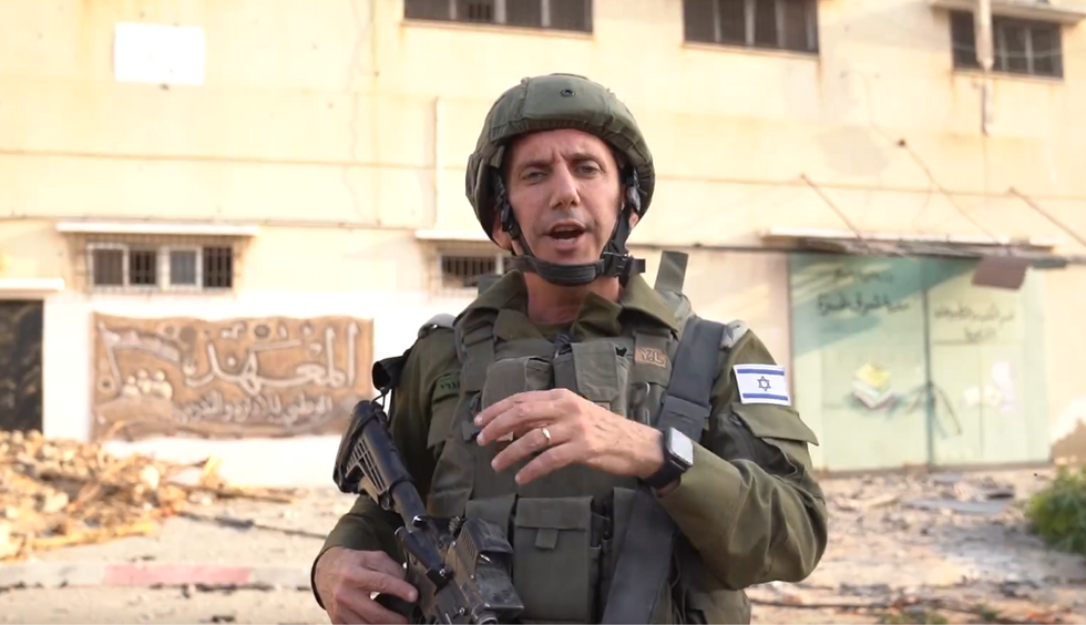 IDF Spokesperson RAdm. Daniel Hagari