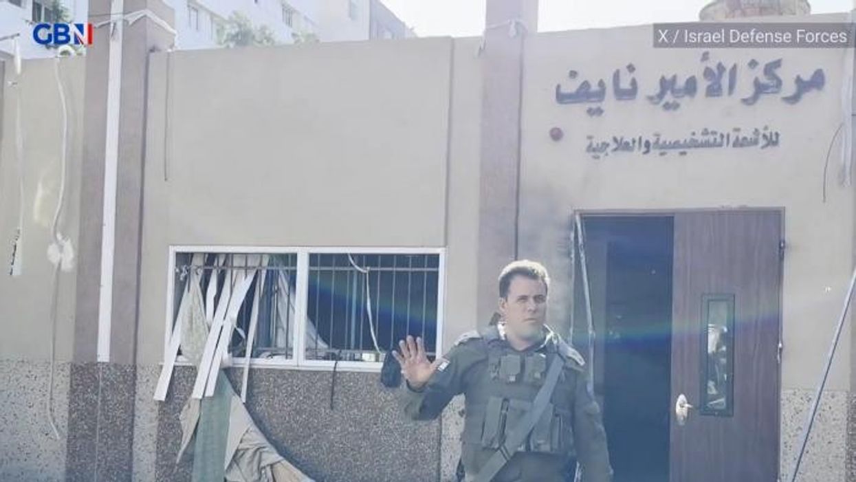 Israel finds AK47 sat behind MRI scanner in hospital hiding Hamas terror base