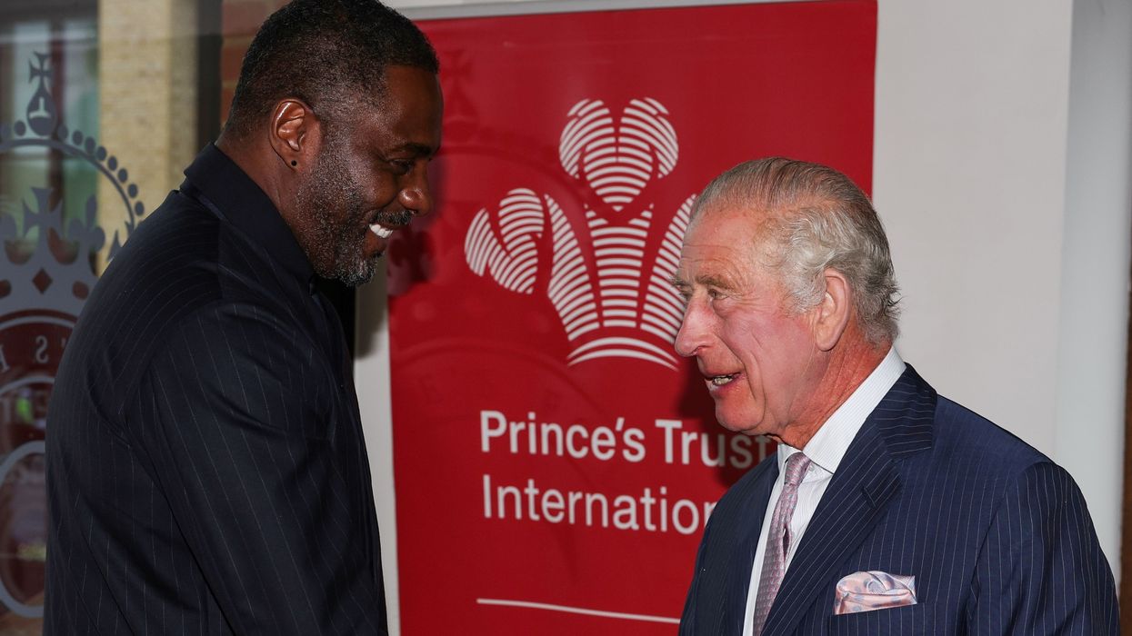 Idris Elba and King Charles