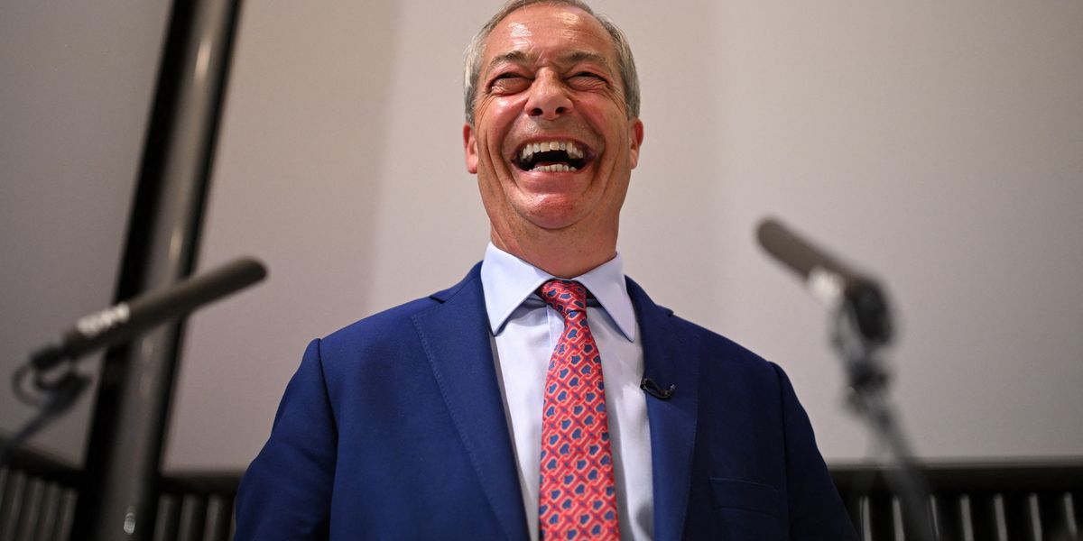 NextImg:'This made me laugh out loud!' Nigel Farage ally shares reaction to Reform passing Labour in polls