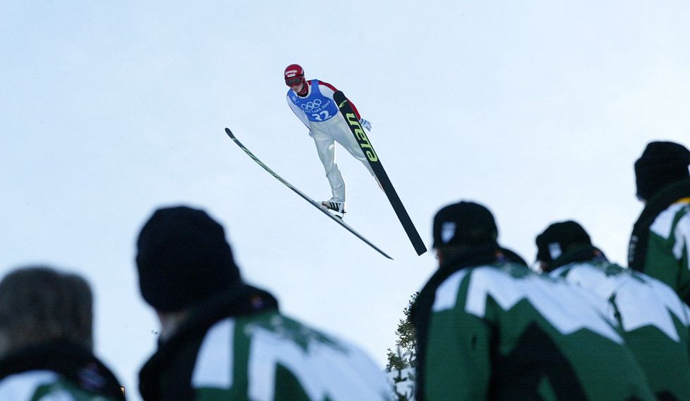 Igor Medved represented Slovenia in ski jumping over 20 years ago