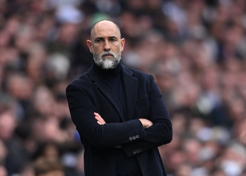 Igor Tudor's future at Tottenham is under huge pressure following a run of five defeats in seven games