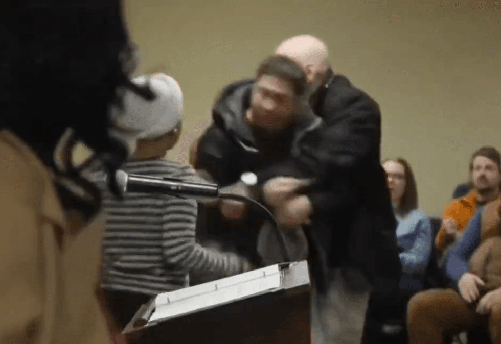 Ilhan Omar confronted at Minneapolis town hall