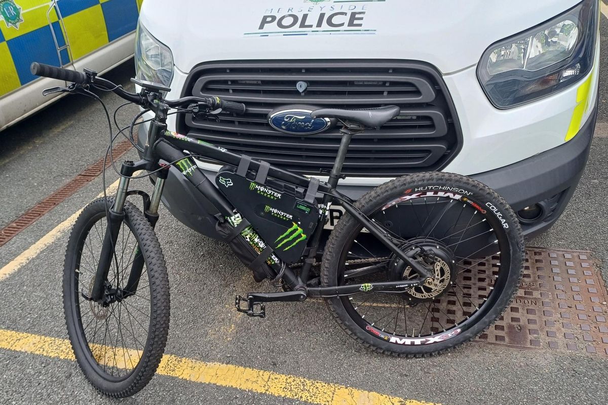 Illegal e-bikes