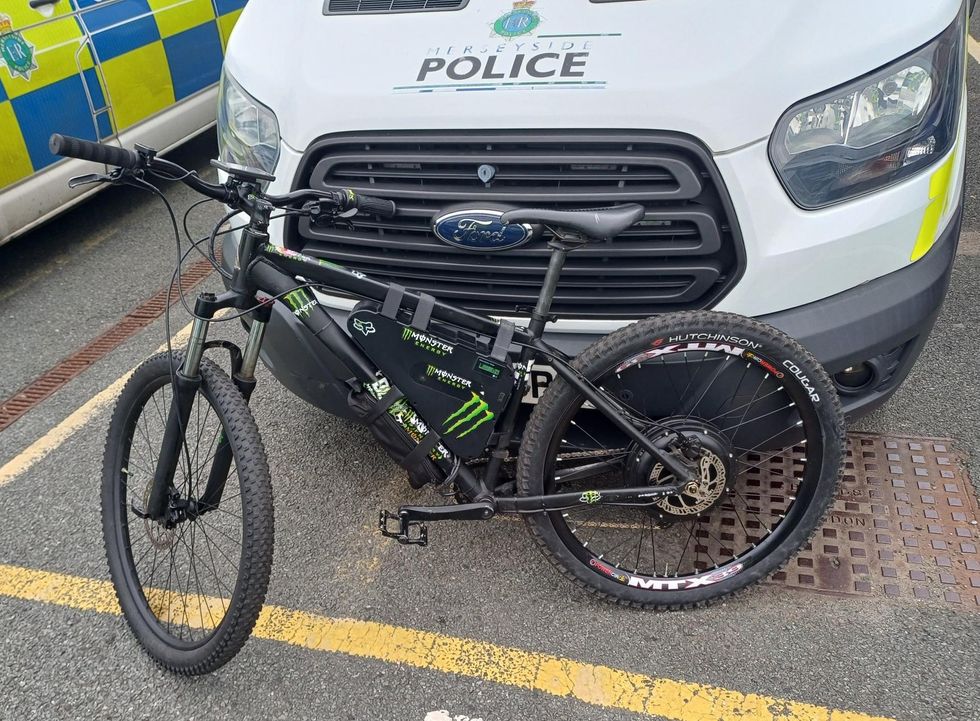 Illegal e-bikes