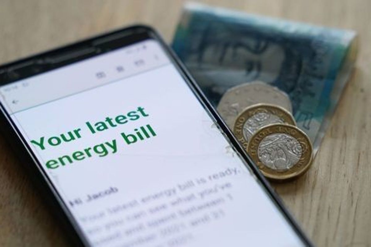 Image of an energy bill 