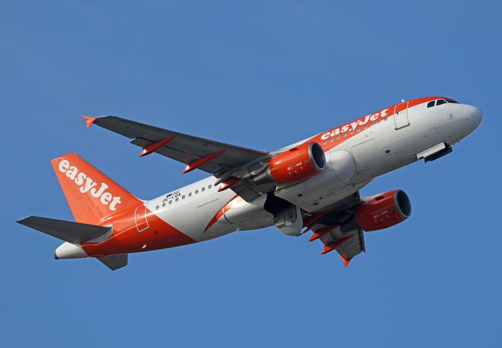 image of easyjet plane
