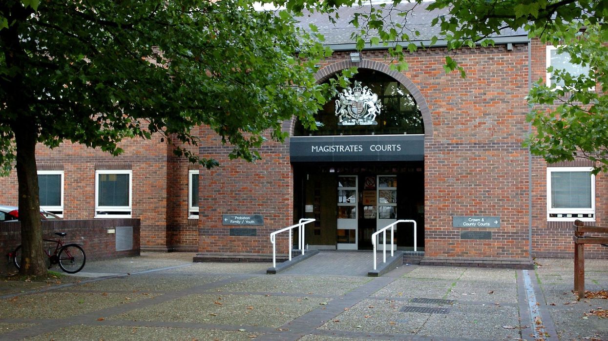 Image of the entrance of Norwich Magistrates' Court