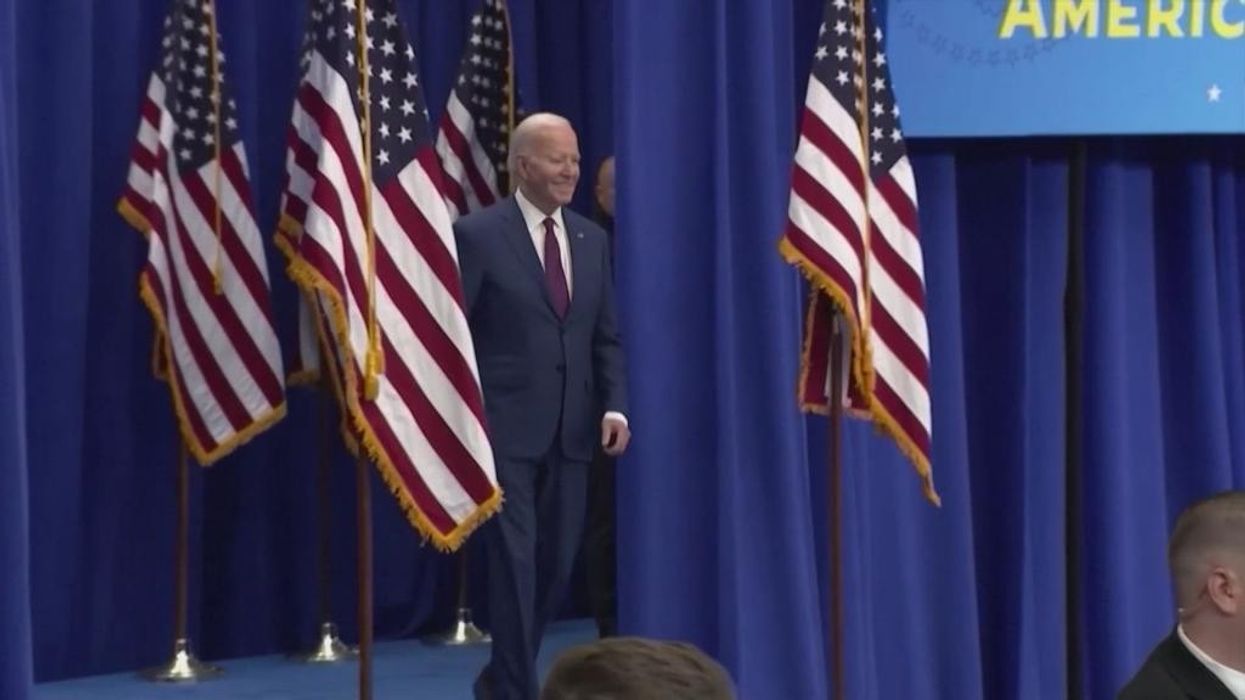 Joe Biden thanks Democrat voters after securing presidential nomination