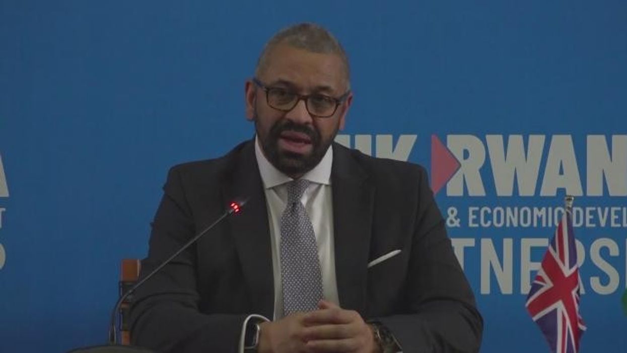 James Cleverly signs new Rwanda treaty in commitment to crackdown on UK's migrant crisis