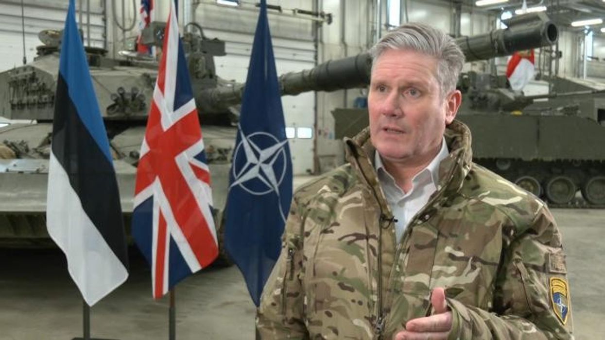 Starmer plays PM: Labour leader backs NATO and warns of threat of Russia on Europe