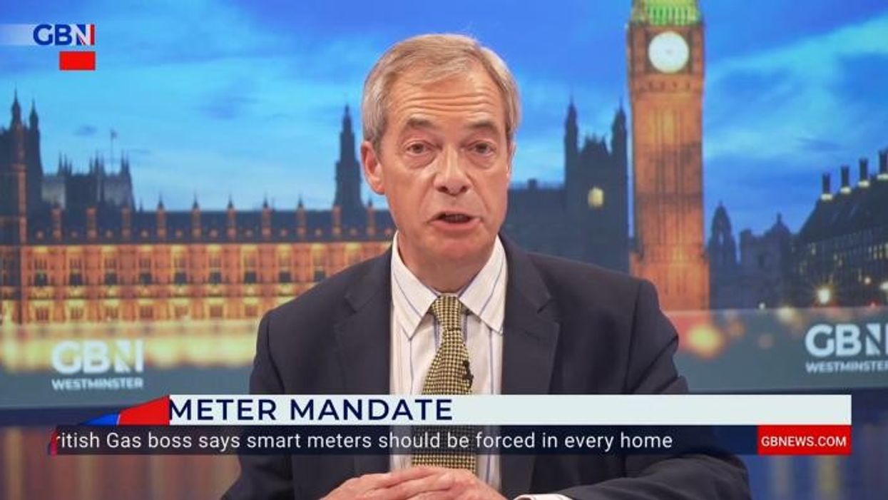 Nigel Farage refuses to get a smart meter after facing 'demands' from utility company