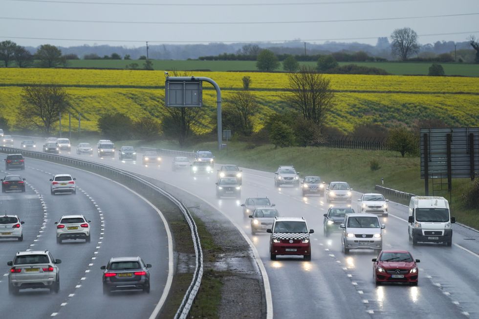 Drivers want motorway speed limit cut when it rains