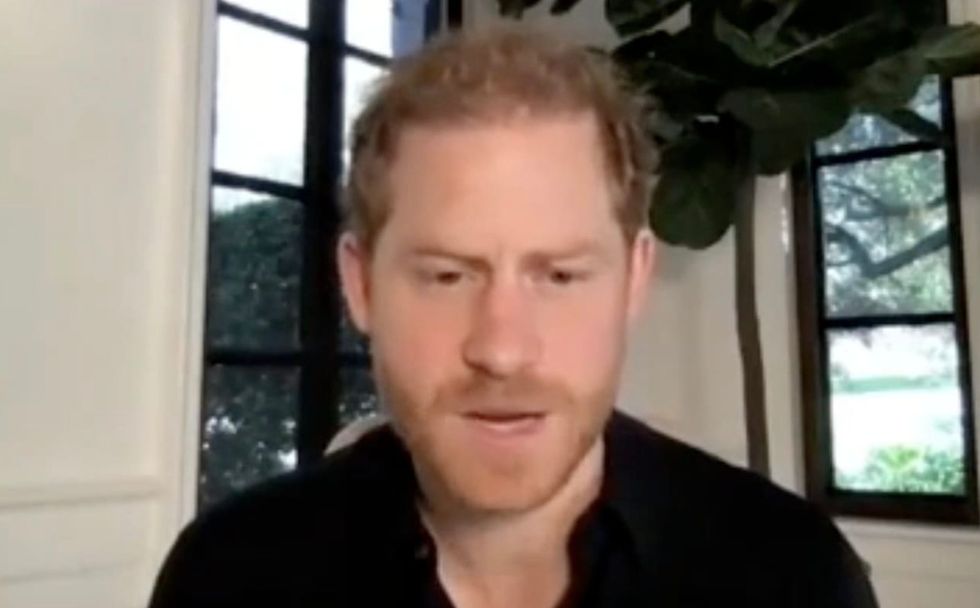 Prince Harry tells WellChild charity 'the UK is going through a lot right now' in video call from Montecito mansion
