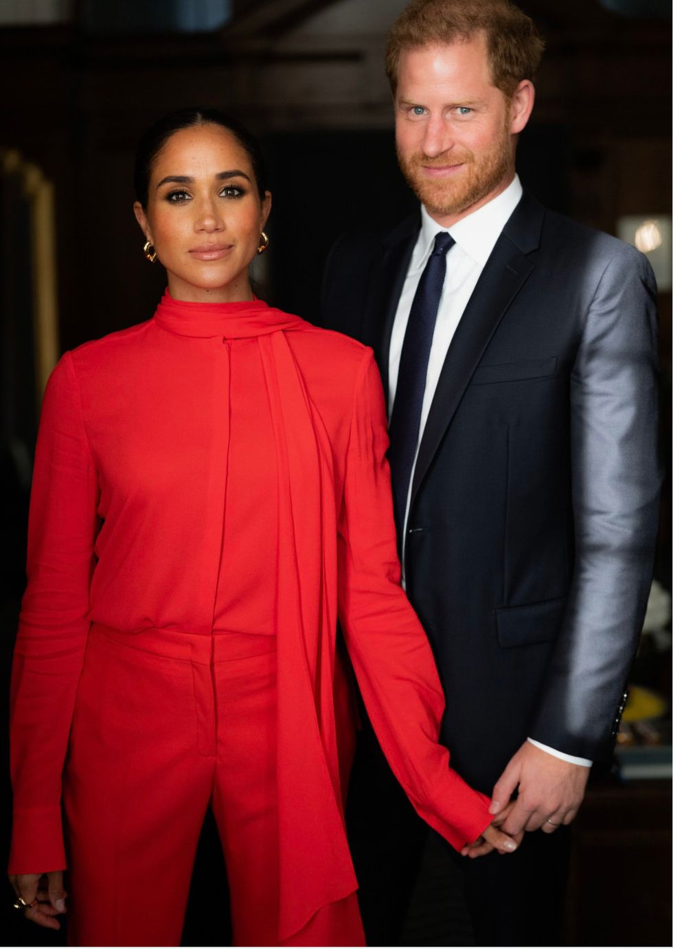 Meghan Markle and Prince Harry release new pictures of themselves - days after Royal Family release official portrait