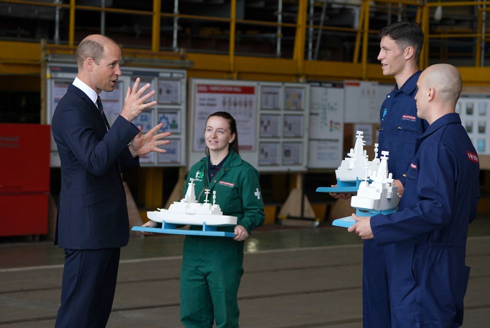 Royal Praise for 'fantastic British engineering' in Scotland