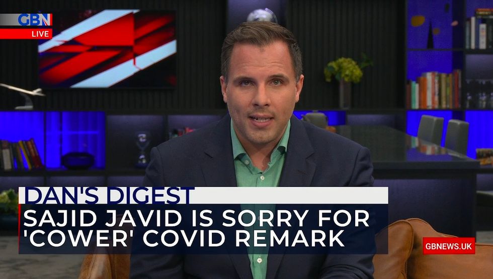 Dan Wootton: Sajid Javid was wrong to delete is 'cower' tweet