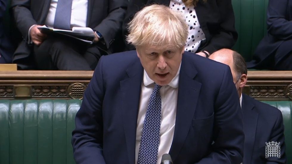 Boris Johnson says he 'doesn't know who's been eating more cake' in dig at Ian Blackford