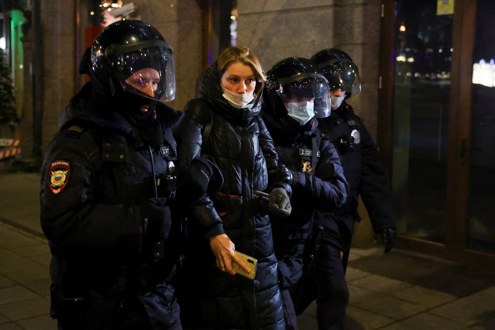 Nearly 1,000 arrested in Moscow as shocked Russians protest over Ukraine attack