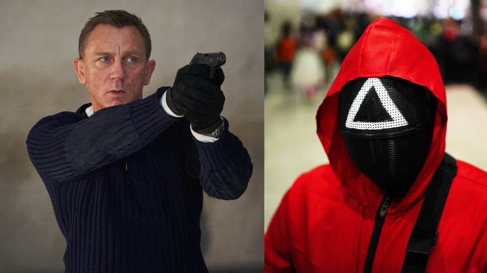 James Bond and Squid Game ‘helped boost household spending in October’