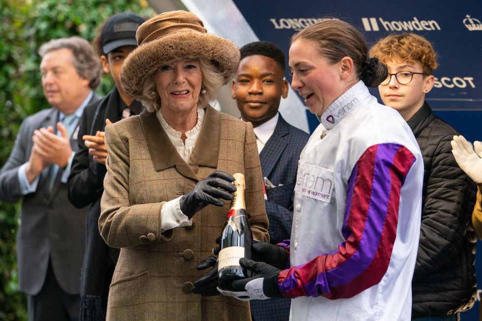 Camilla felt ‘huge pride’ after disadvantaged jockeys join her at Ascot