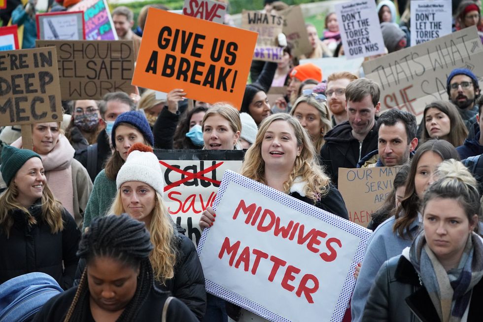 Maternity care crisis a national emergency, protesters claim