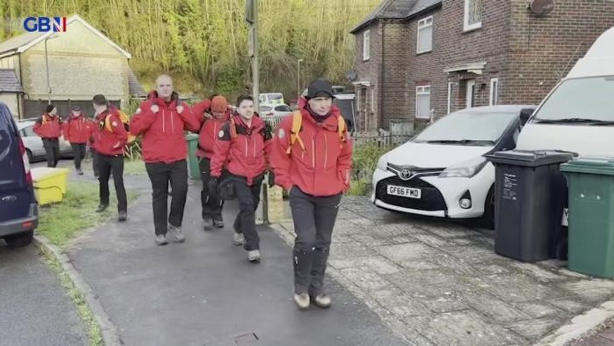 Mountain Rescue and other specialist teams join frantic search for baby of runaway aristocrat Constance Marten and Mark Gordon