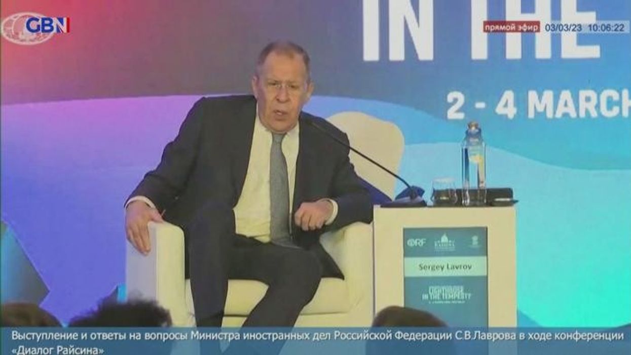 Putin's foreign minister Sergei Lavrov humiliated as crowd bursts out laughing at Russia's ridiculous claims at G20 summit