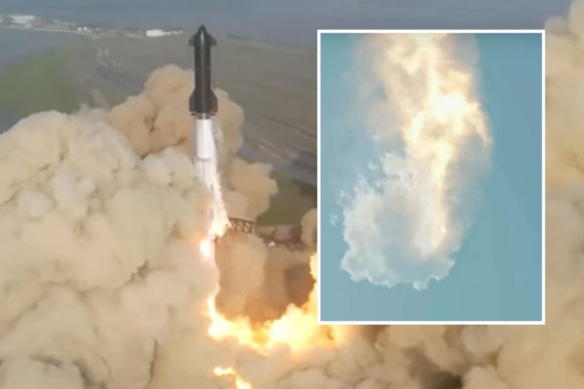 SpaceX rocket EXPLODES just minutes after test launch