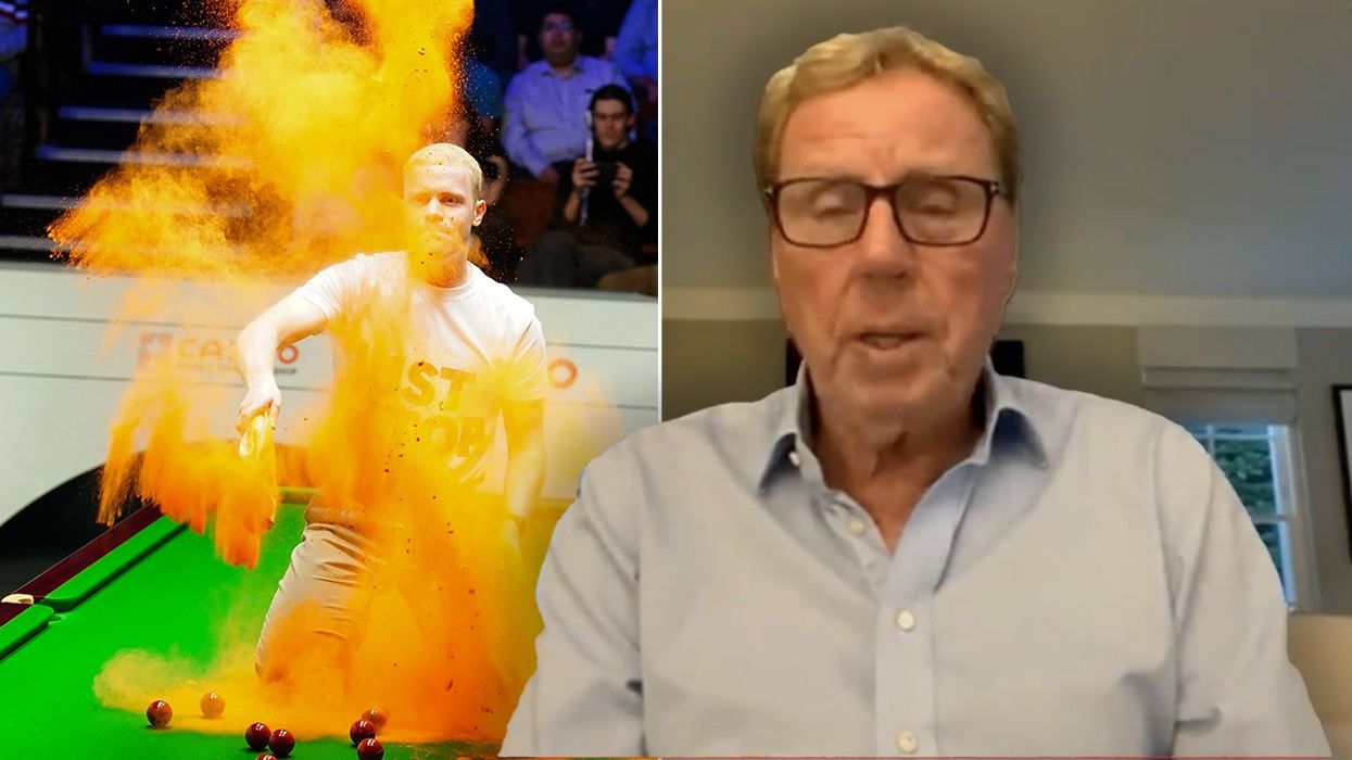 Harry Redknapp rages at activists targeting sport events: 'They don't know what they're protesting!'