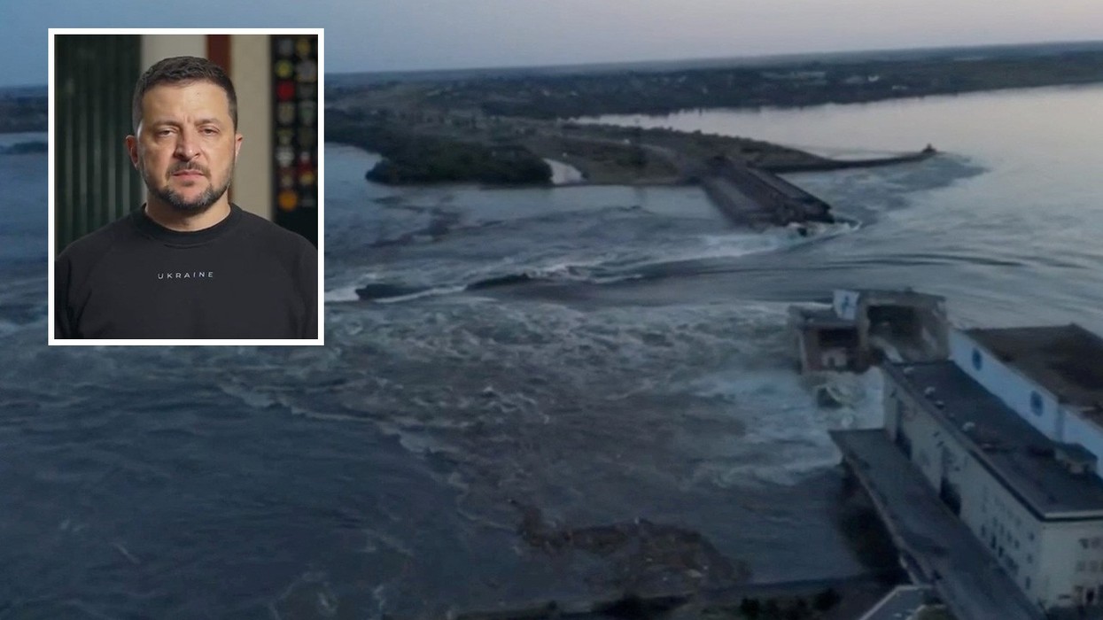 WATCH: Ukraine declares state of emergency after dam explosion in south of country