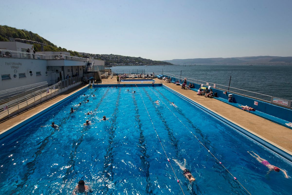 UK seaside town with stunning views compared to the Caribbean