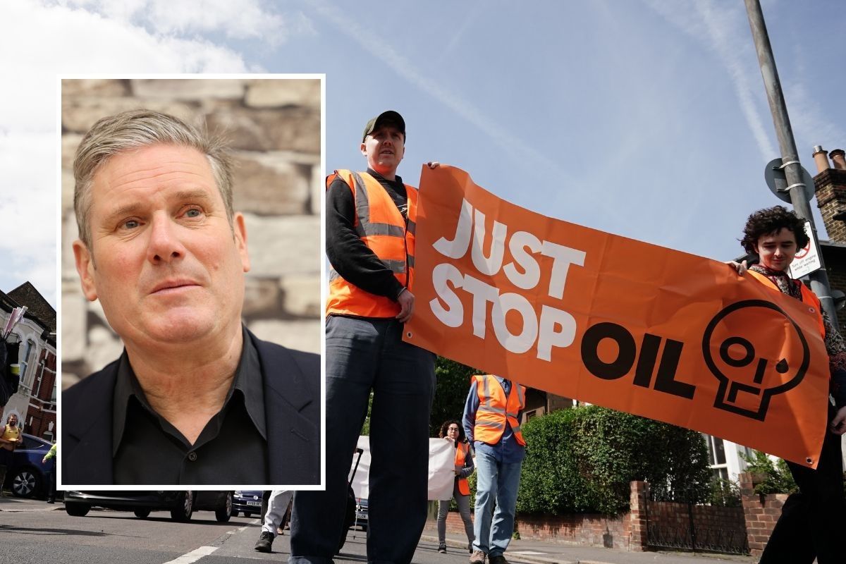 Labour warning: Just Stop Oil 'eco-zealots' are writing Starmer's energy policy says Sunak