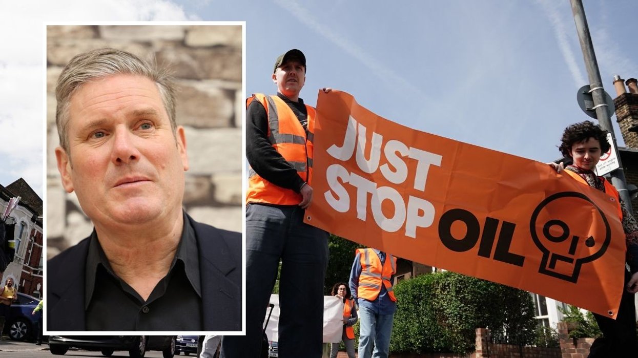 Labour warning: Just Stop Oil 'eco-zealots' are writing Starmer's energy policy says Sunak