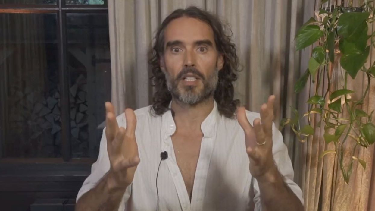 Russell Brand breaks his silence after 'distressing week' as he attacks attempts to censor him